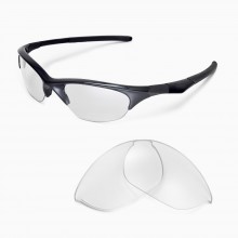 Walleva Clear Non-Polarized Replacement Lenses for Oakley Half Jacket Sunglasses
